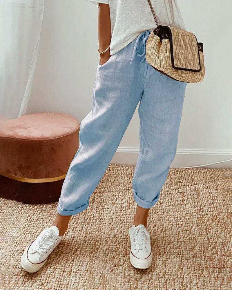 SANNE™ | Casual Women's Pants with Breathable Comfort and Timeless Elegance for Every Day