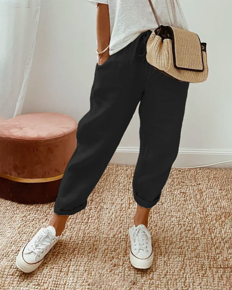 SANNE™ | Casual Women's Pants with Breathable Comfort and Timeless Elegance for Every Day
