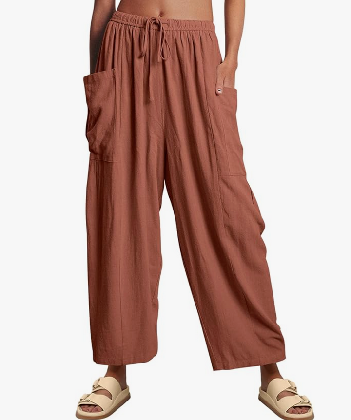 GABRIELLA | Summer Pants with Wide Legs for Maximum Comfort and Elegant Day Style